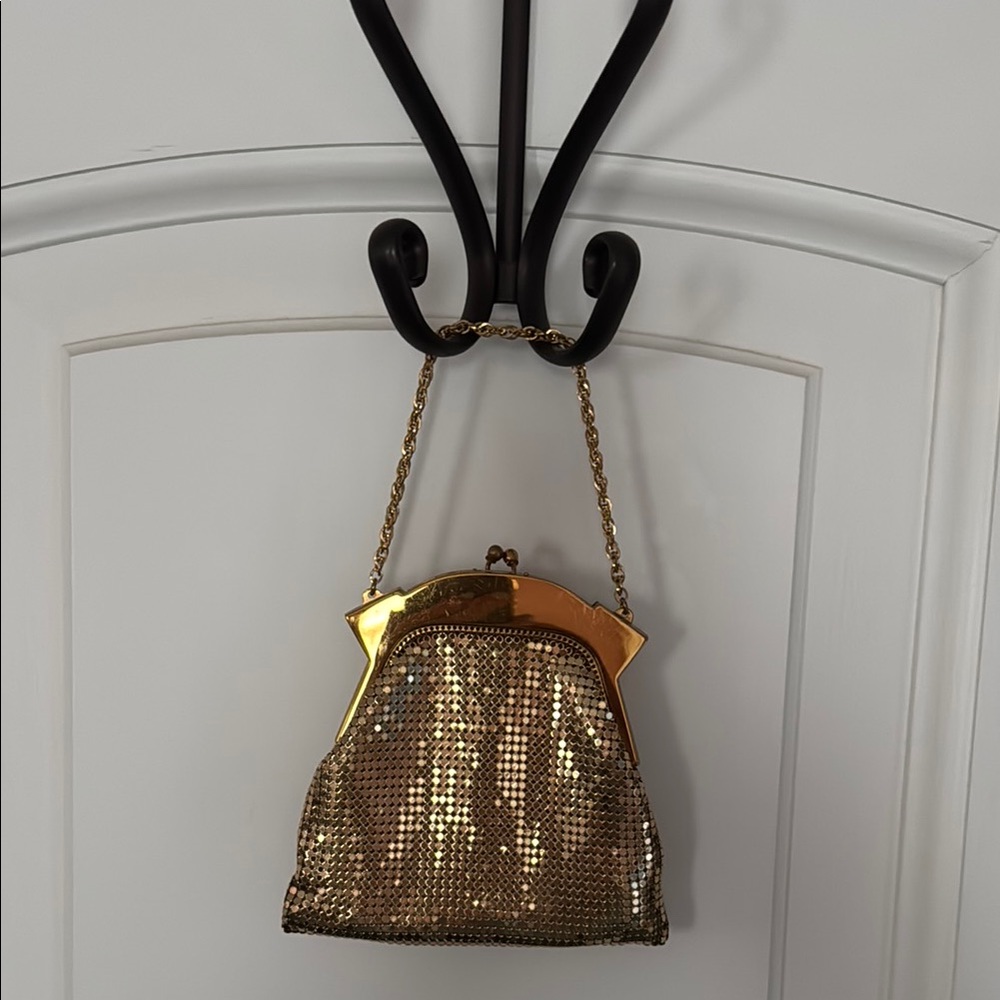 Whiting & Davis Gold Mesh Bag